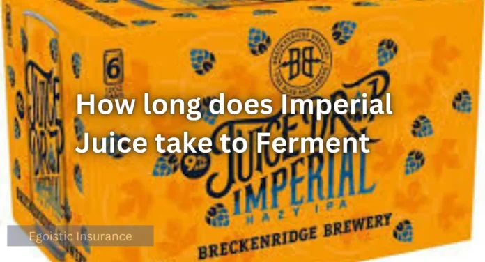 How Long Does Imperial Juice Take to Ferment?