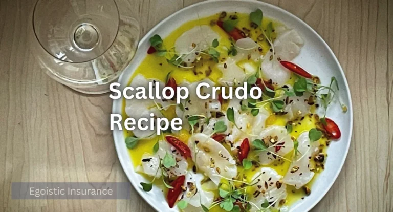 Scallop Crudo Recipe: A Modern Delight for Seafood Lovers