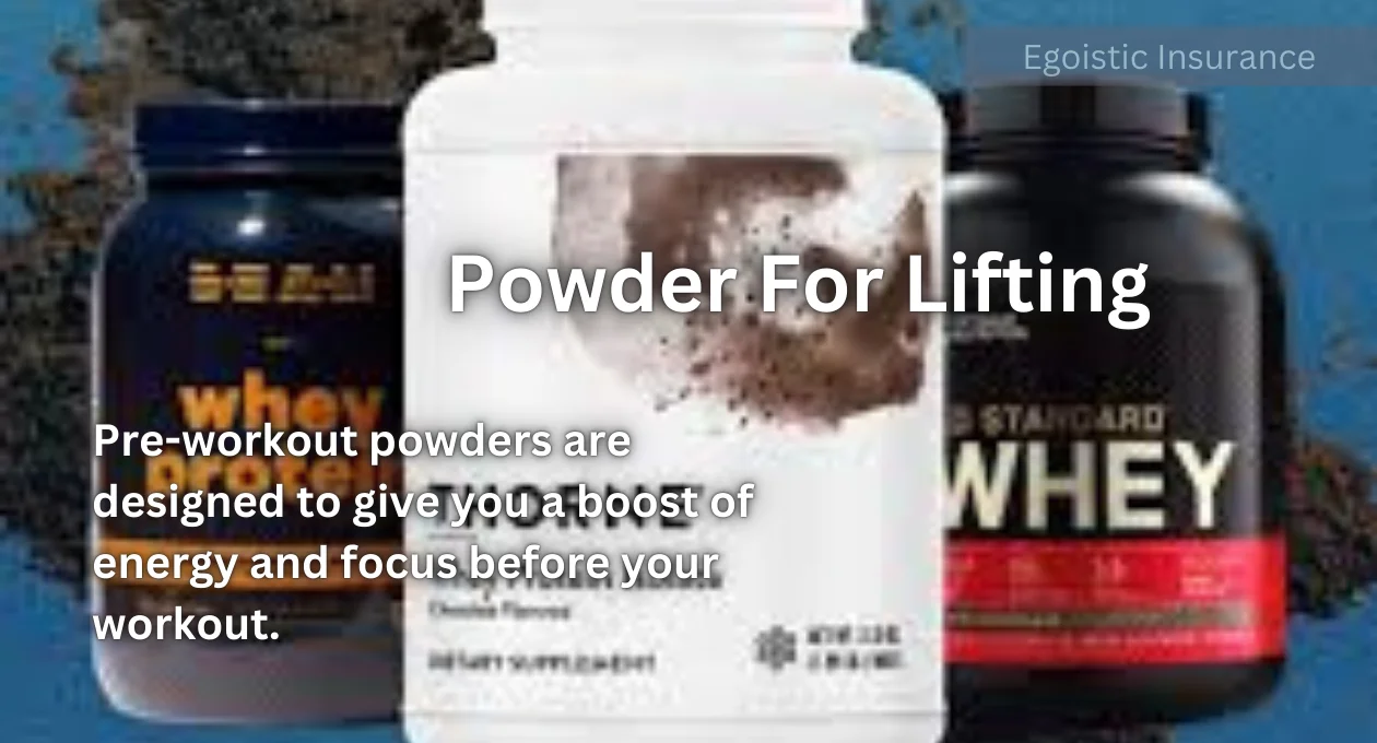 powder for lifting