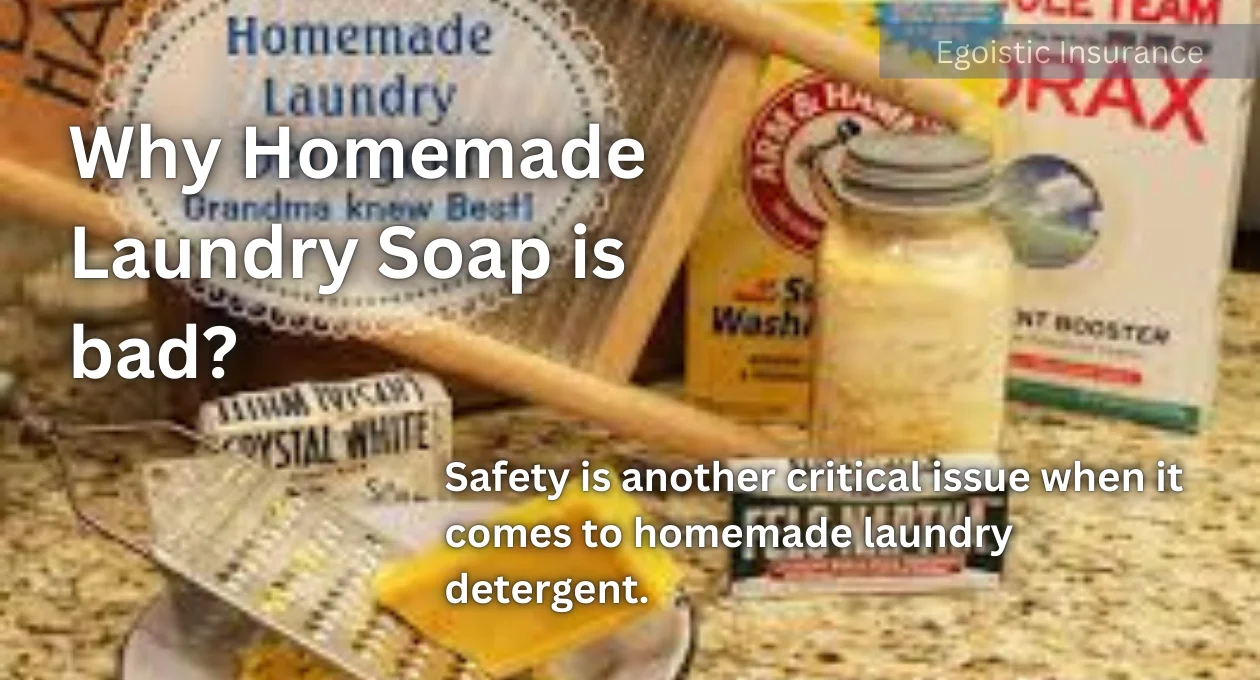 why homemade laundry soap is bad?