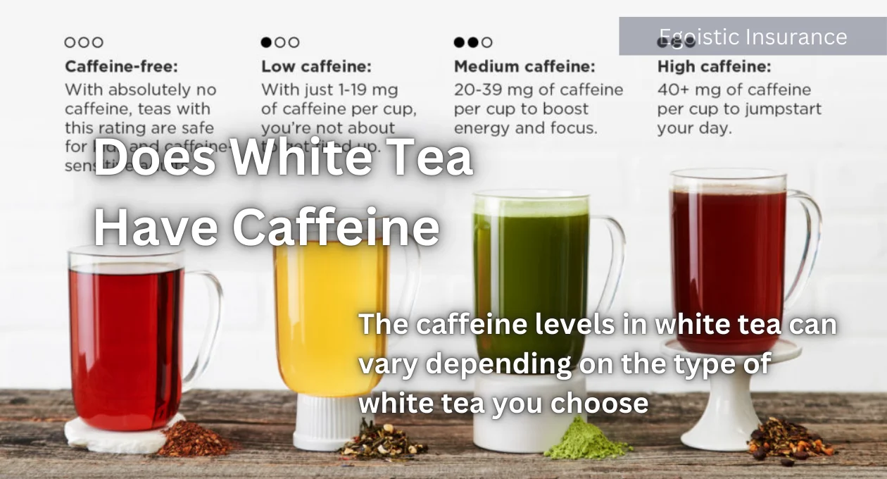 
does white tea have caffeine?
