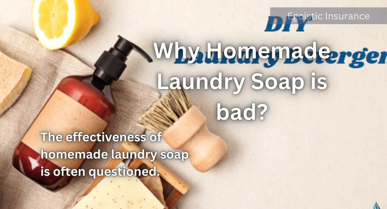 why homemade laundry soap is bad?