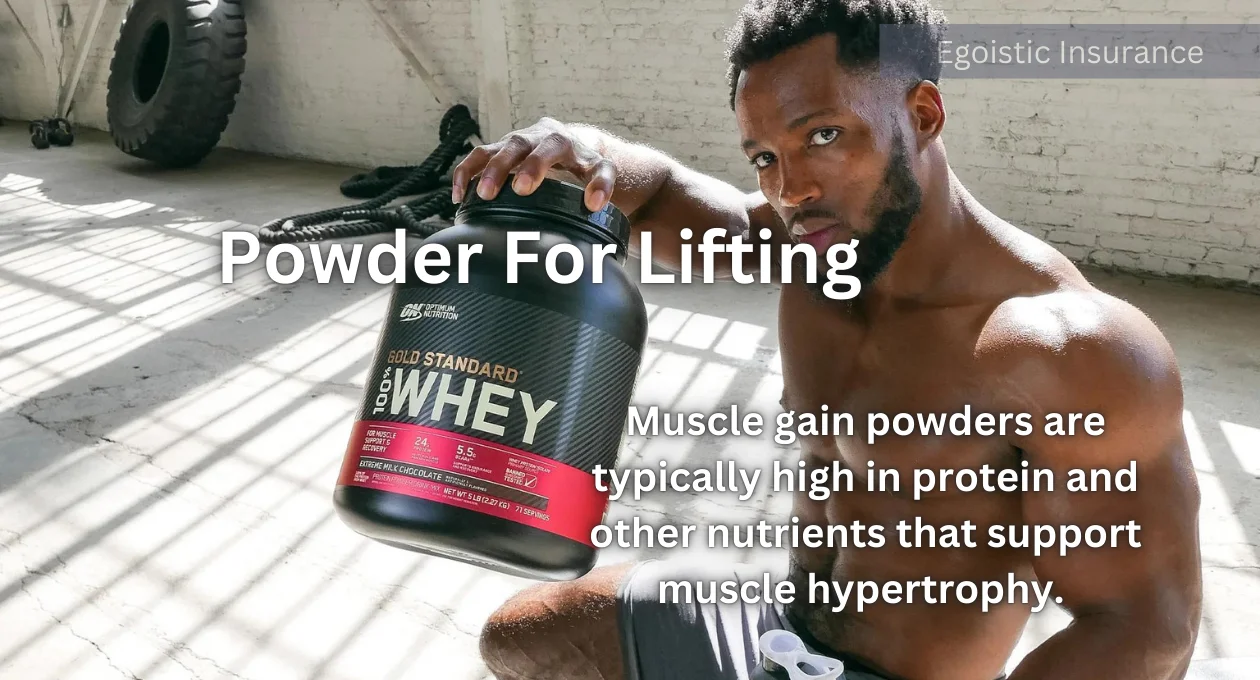 powder for lifting