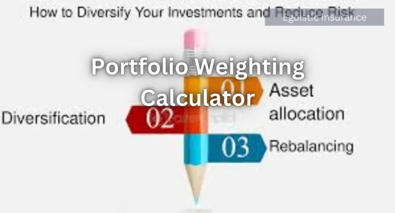 portfolio weighting calculator