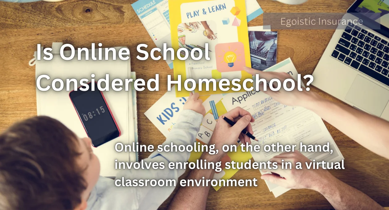 is online school considered homeschool?