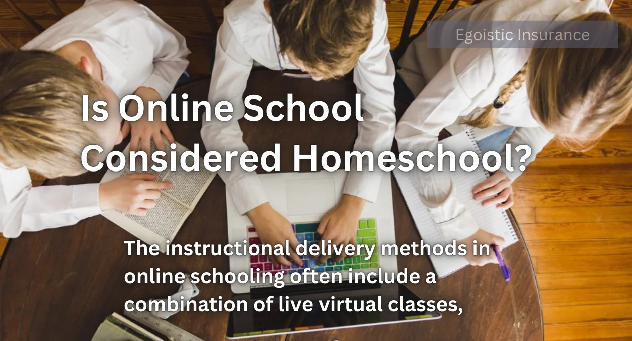 is online school considered homeschool?